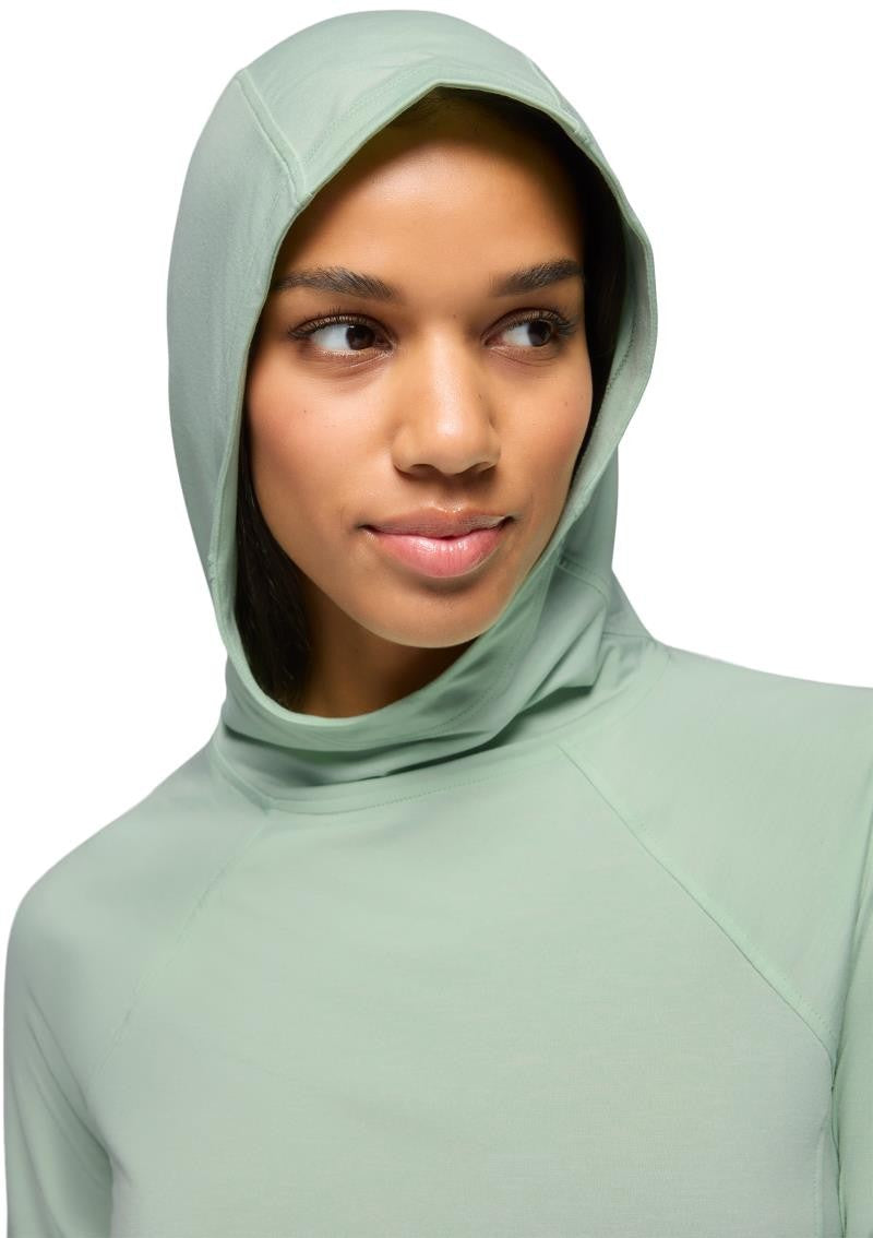 Sol Searcher Sun Hoodie - Womens - bio mint 1