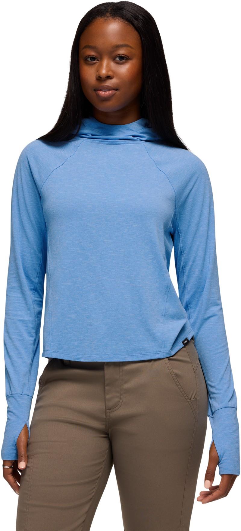 Sol Searcher Sun Hoodie - Womens - blue vibes 1