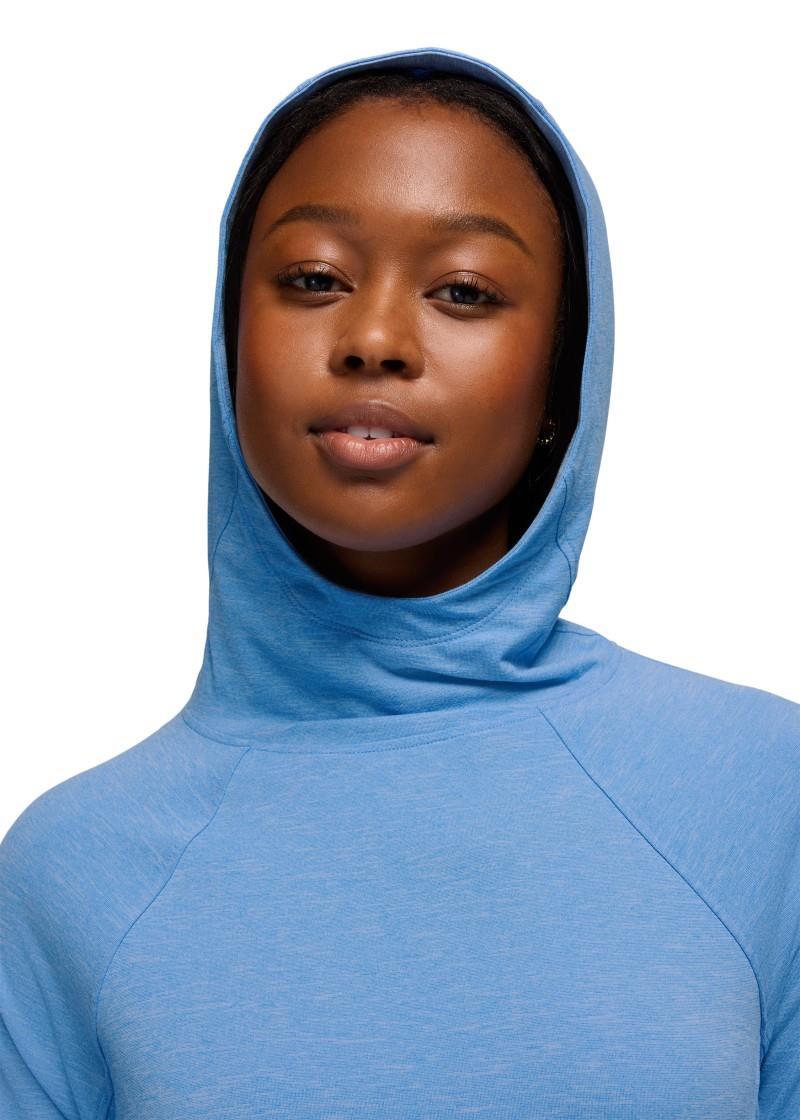 Sol Searcher Sun Hoodie - Womens - blue vibes 1