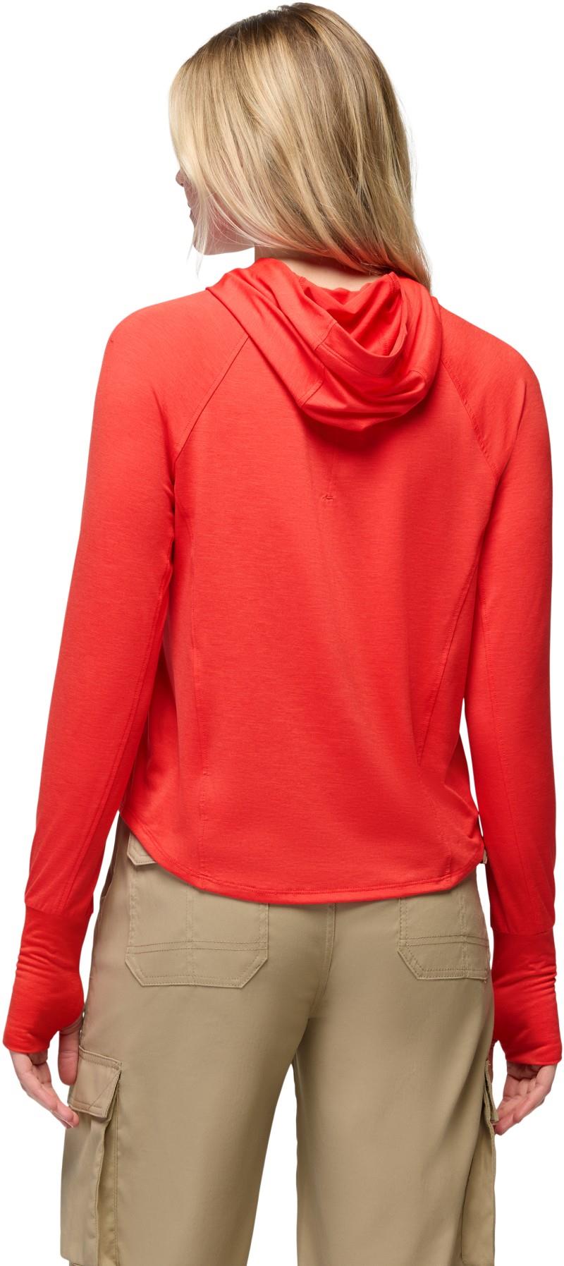 Sol Searcher Sun Hoodie - Womens - pikes red 1