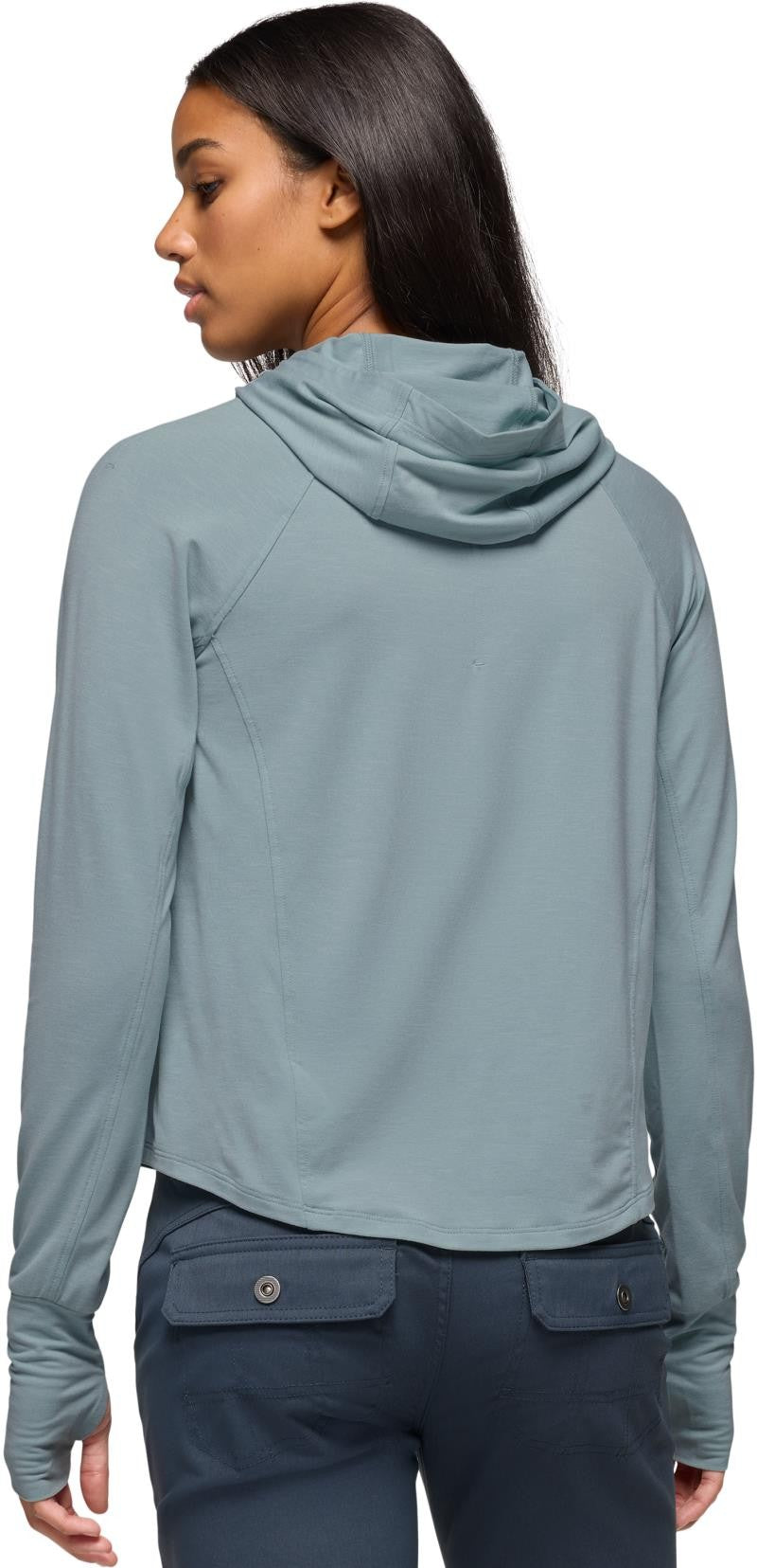 Sol Searcher Sun Hoodie - Womens - saltwater 1