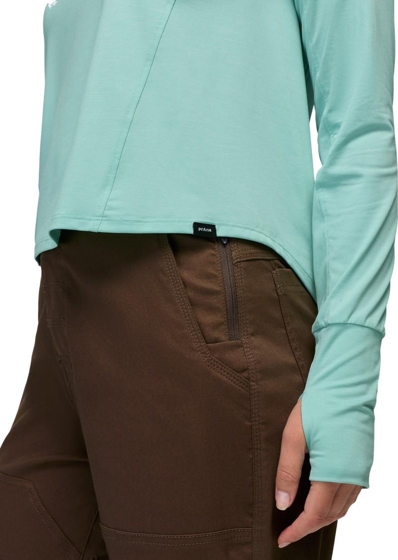 Sol Searcher Sun Hoodie - Womens - sea glass 1