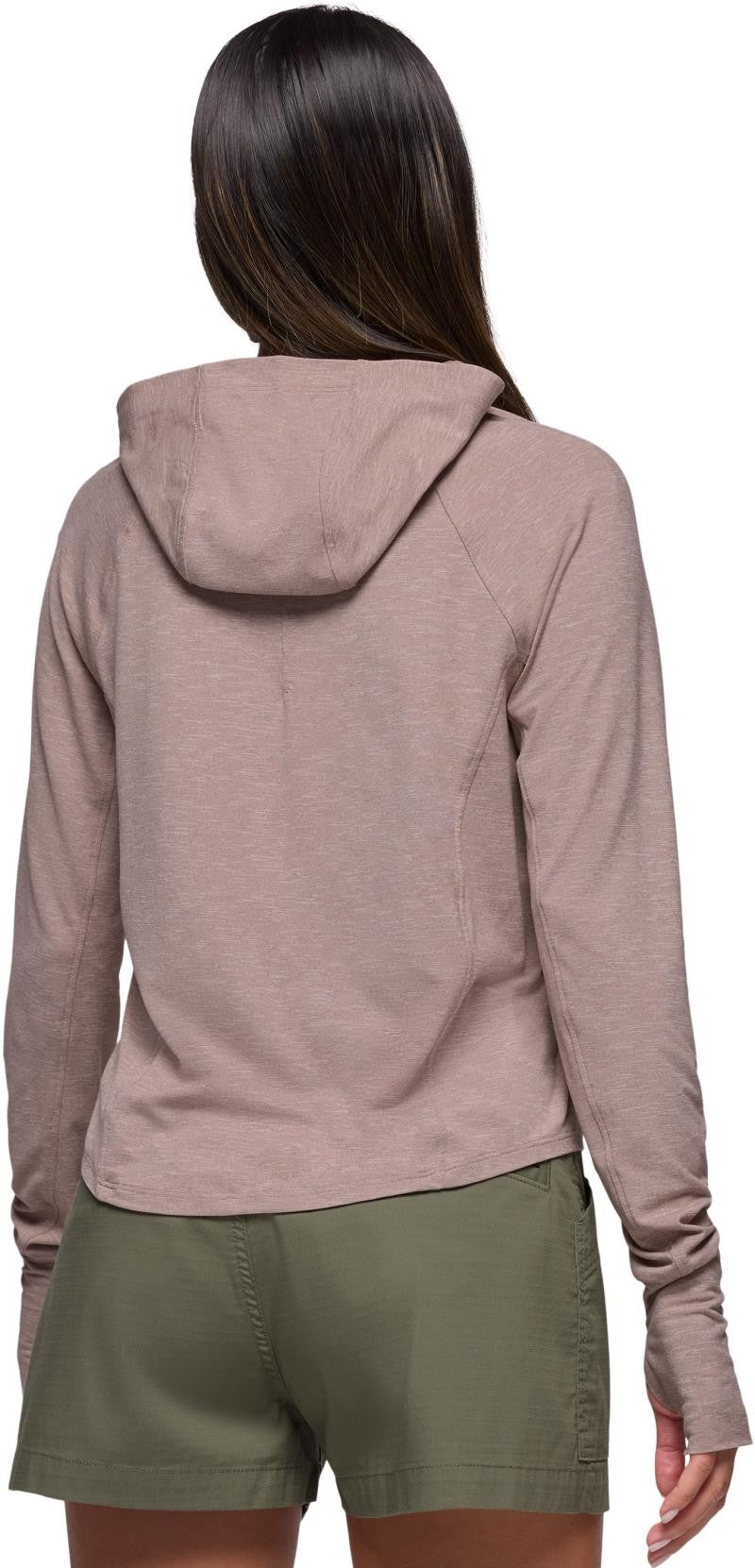 Sol Searcher Sun Hoodie - Womens - shroom 1