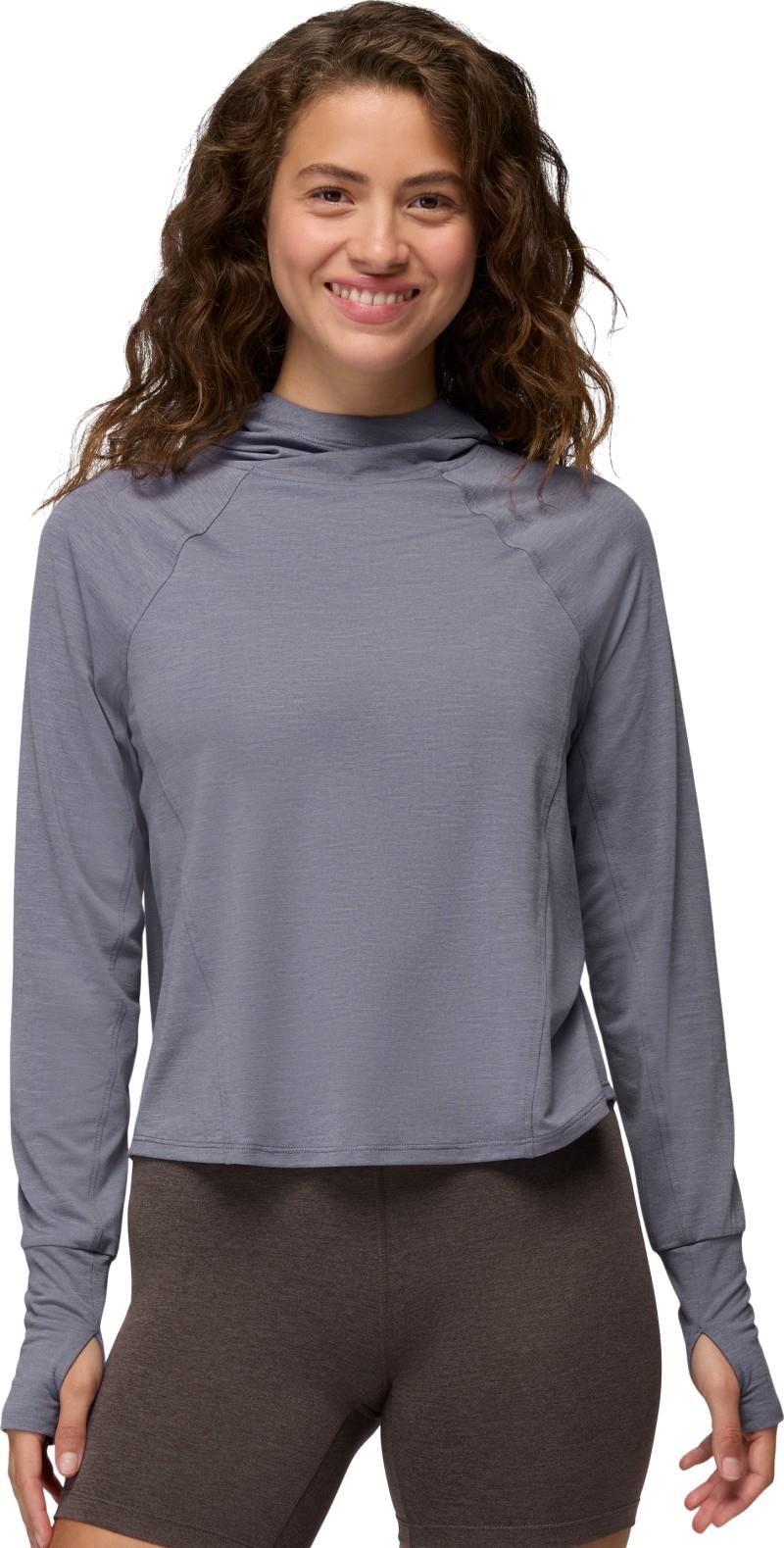 Sol Searcher Sun Hoodie - Womens - taro 1