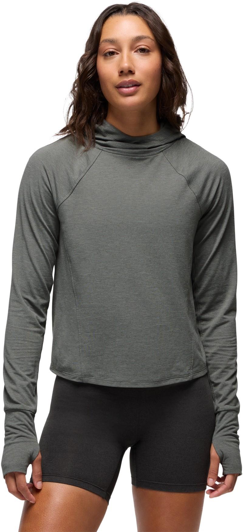 Sol Searcher Sun Hoodie - Womens - thyme 1