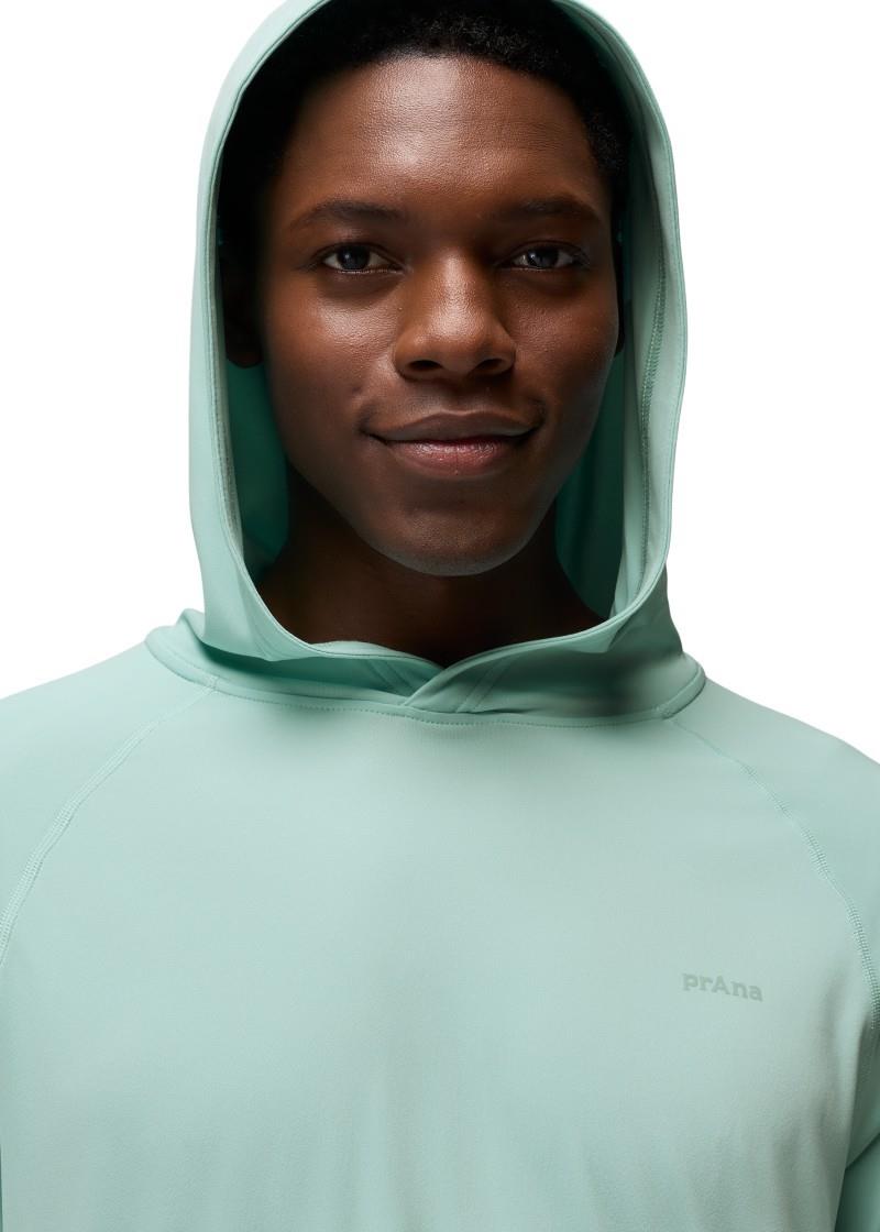 Sol Shade Hoodie - Mens - sea glass 1