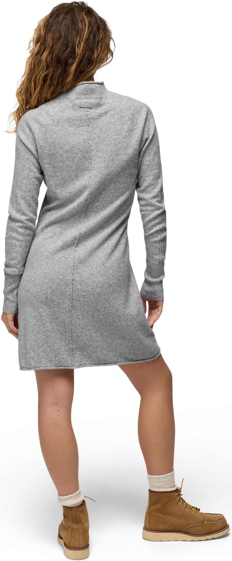 Steila Sweater Dress - heather grey 1