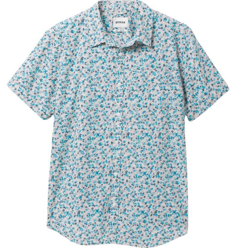 Stimmersee Shirt - Slim - Mens - Blue Floral 1