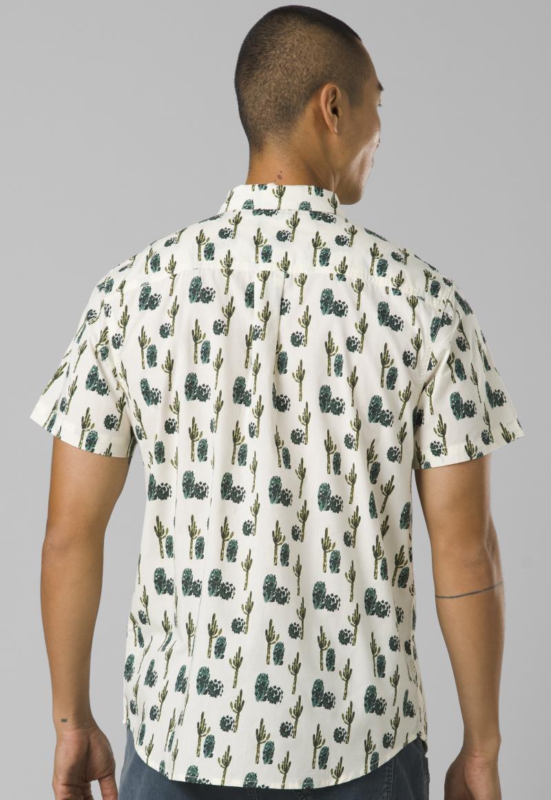 Stimmersee Shirt - Slim - Mens - Chalk Cactus 3