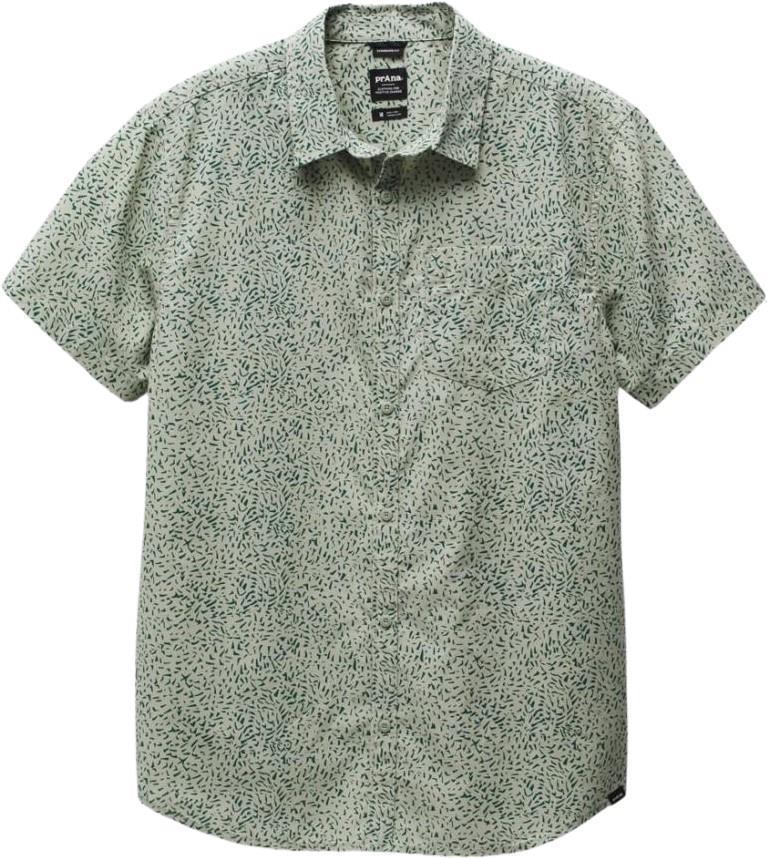 Stimmersee Shirt - Slim - Mens - Juniper Green Sharkstooth 1