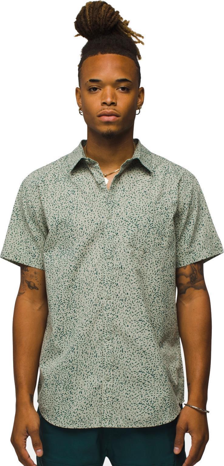 Stimmersee Shirt - Slim - Mens - Juniper Green Sharkstooth 2