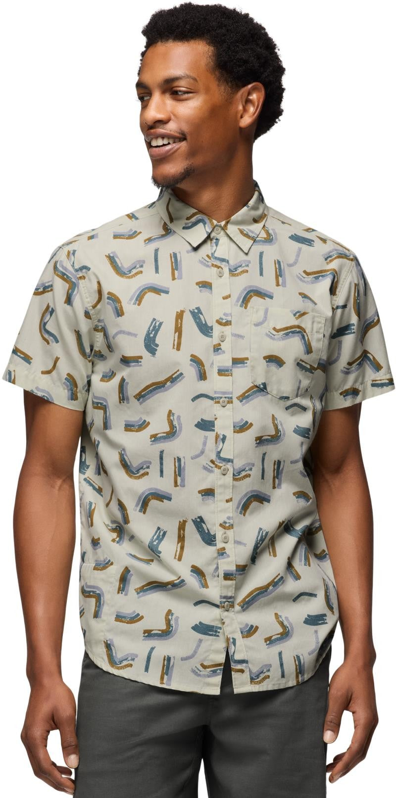 Stimmersee Shirt - Slim - Mens - jasmine cool beans 1