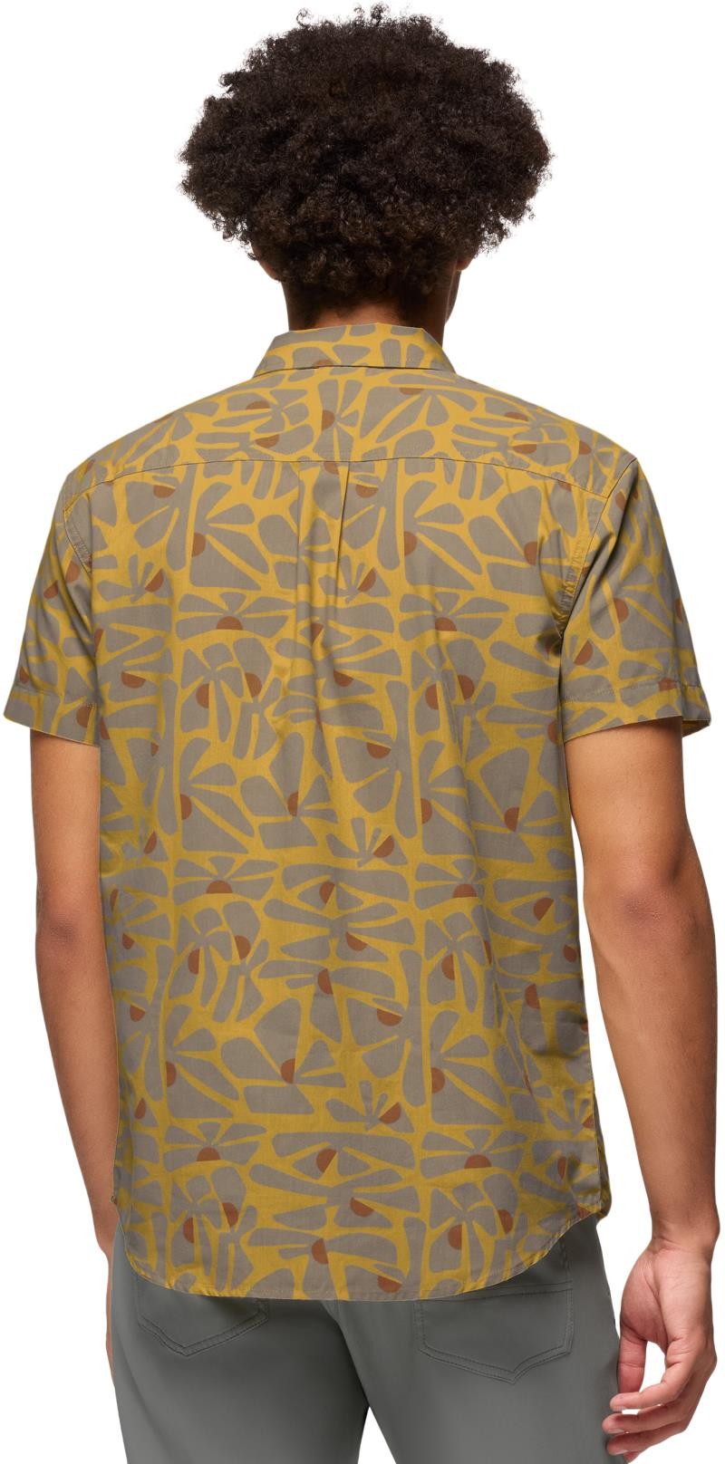 Stimmersee Shirt - Slim - Mens - pollen retro bloom 1