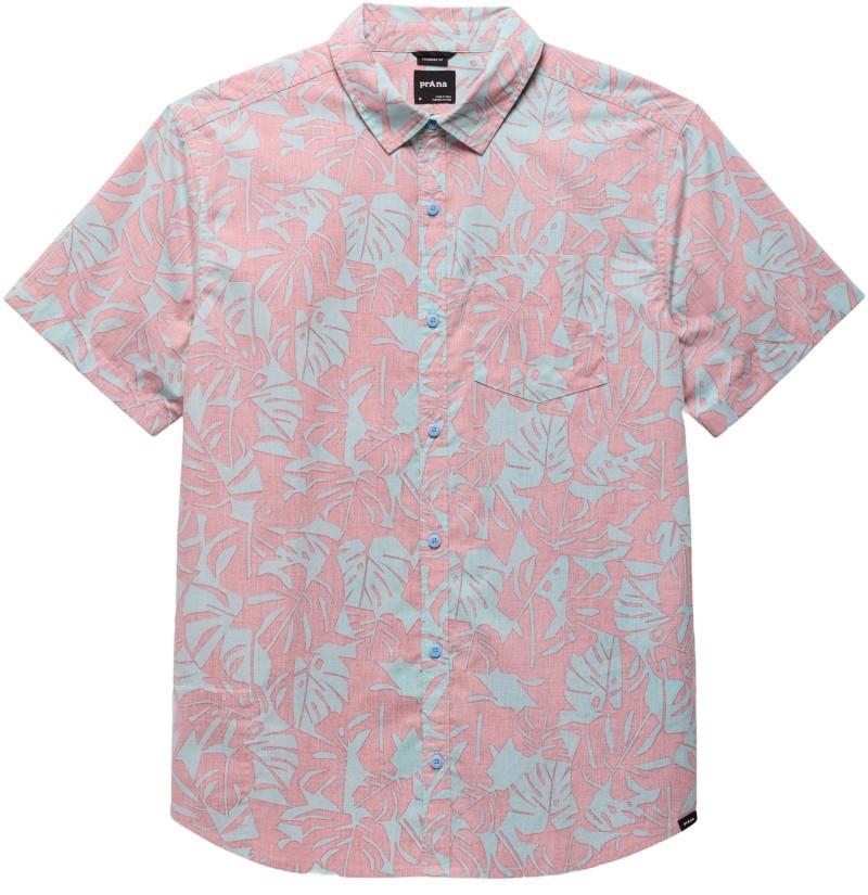 Stimmersee Shirt - Slim - Mens - sea glass monstera 1