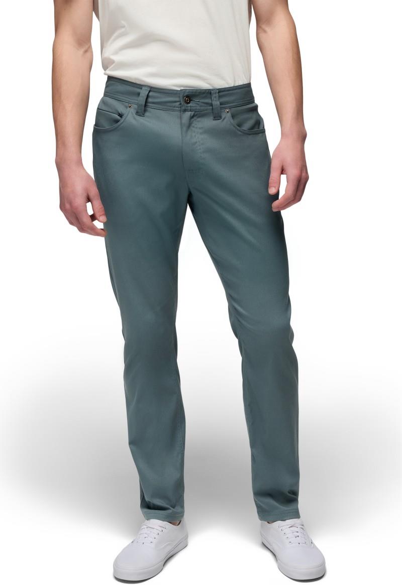 Stretch Zion 5 Pocket Slim Pants, 30" Inseam - Mens - grey blue 1