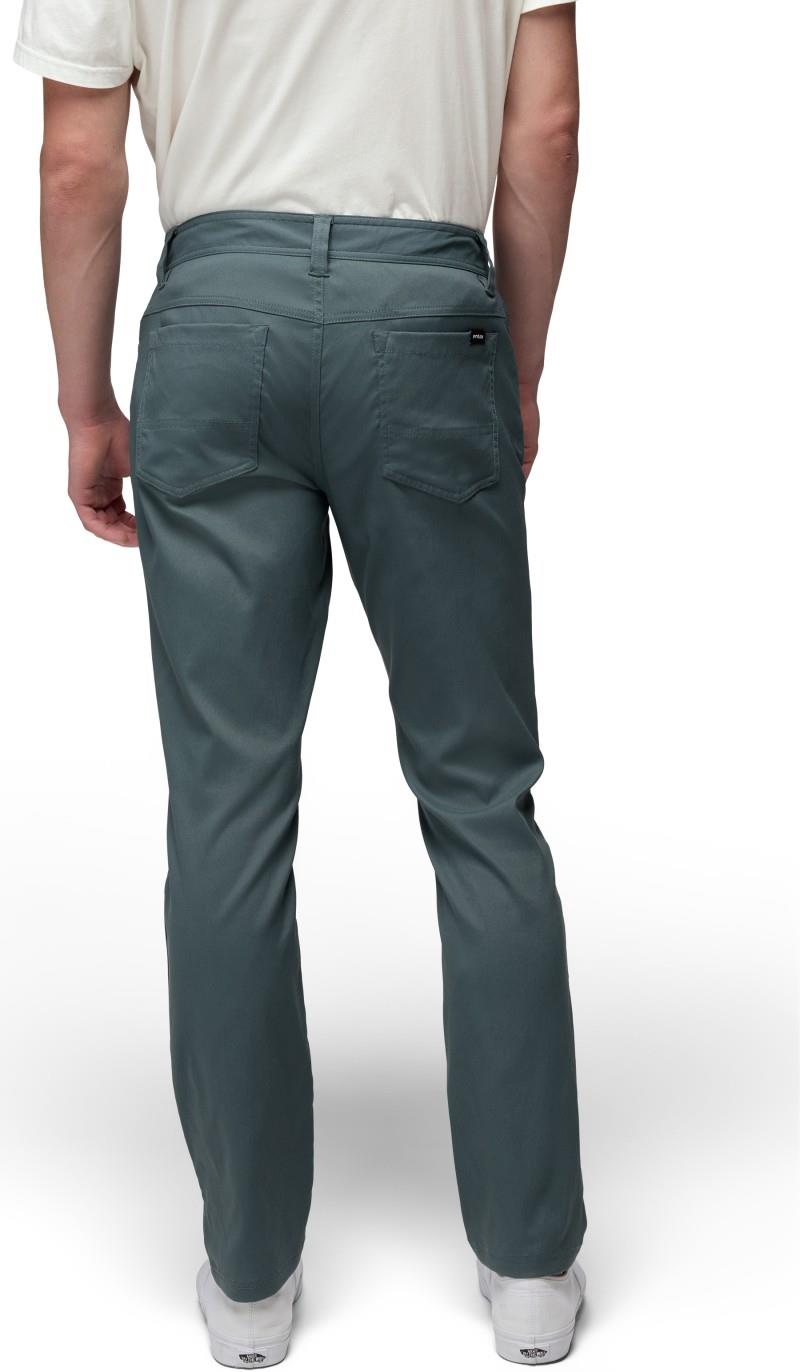 Stretch Zion 5 Pocket Slim Pants, 30" Inseam - Mens - grey blue 1