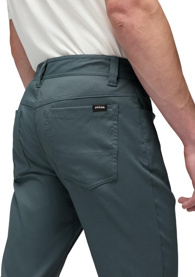 Stretch Zion 5 Pocket Slim Pants, 30" Inseam - Mens - grey blue 1