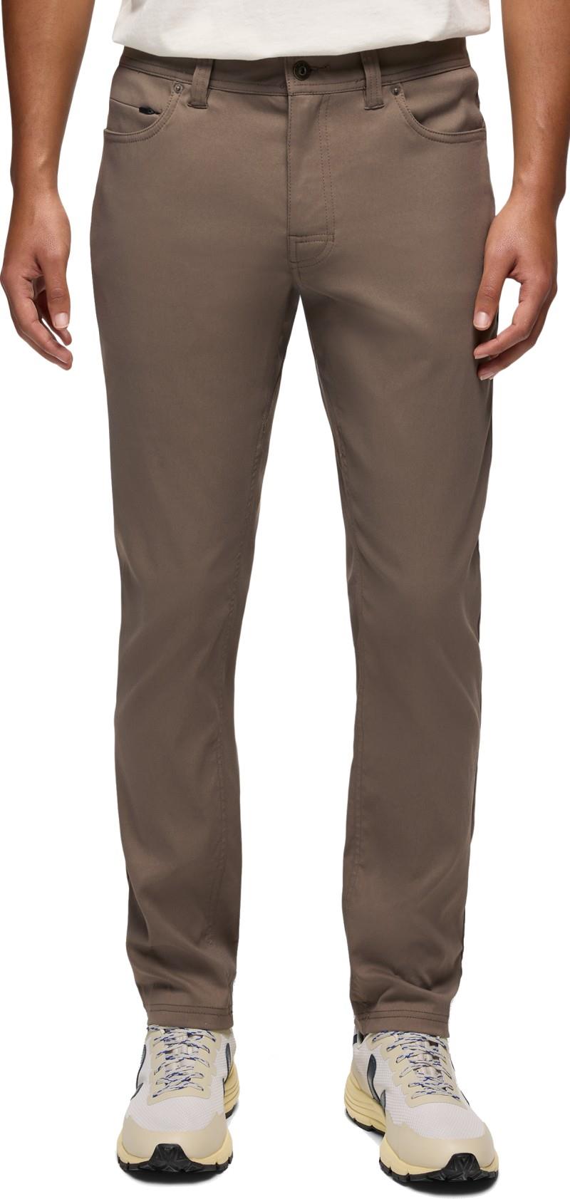 Stretch Zion 5 Pocket Slim Pants, 30" Inseam - Mens - mud 1