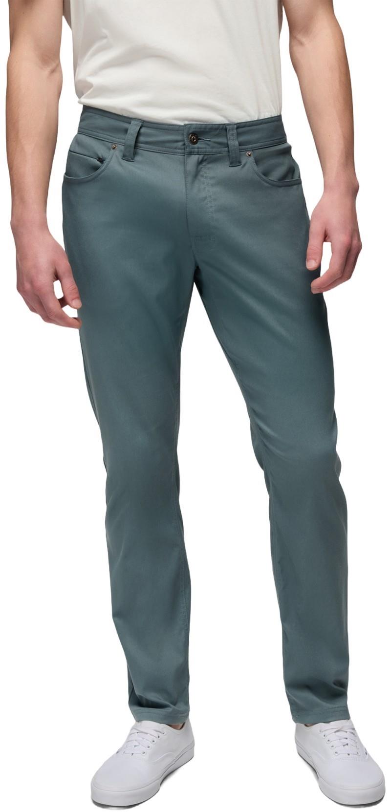 Stretch Zion 5 Pocket Slim Pants, 32" Inseam - Mens - grey blue 1