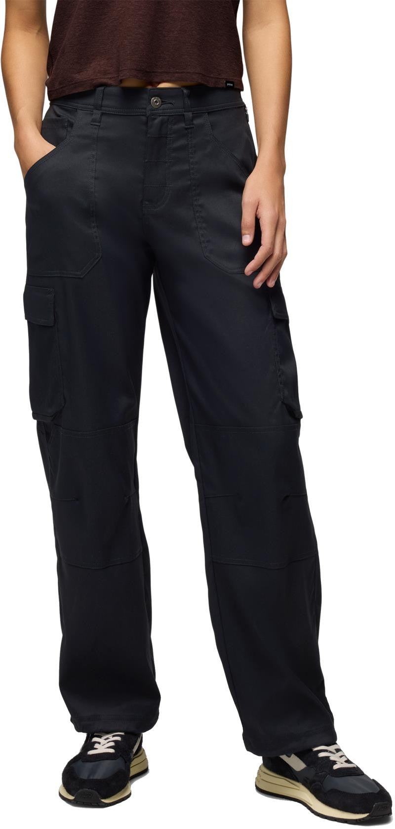 Stretch Zion Cargo Pants, 29" Inseam - Womens - black 1