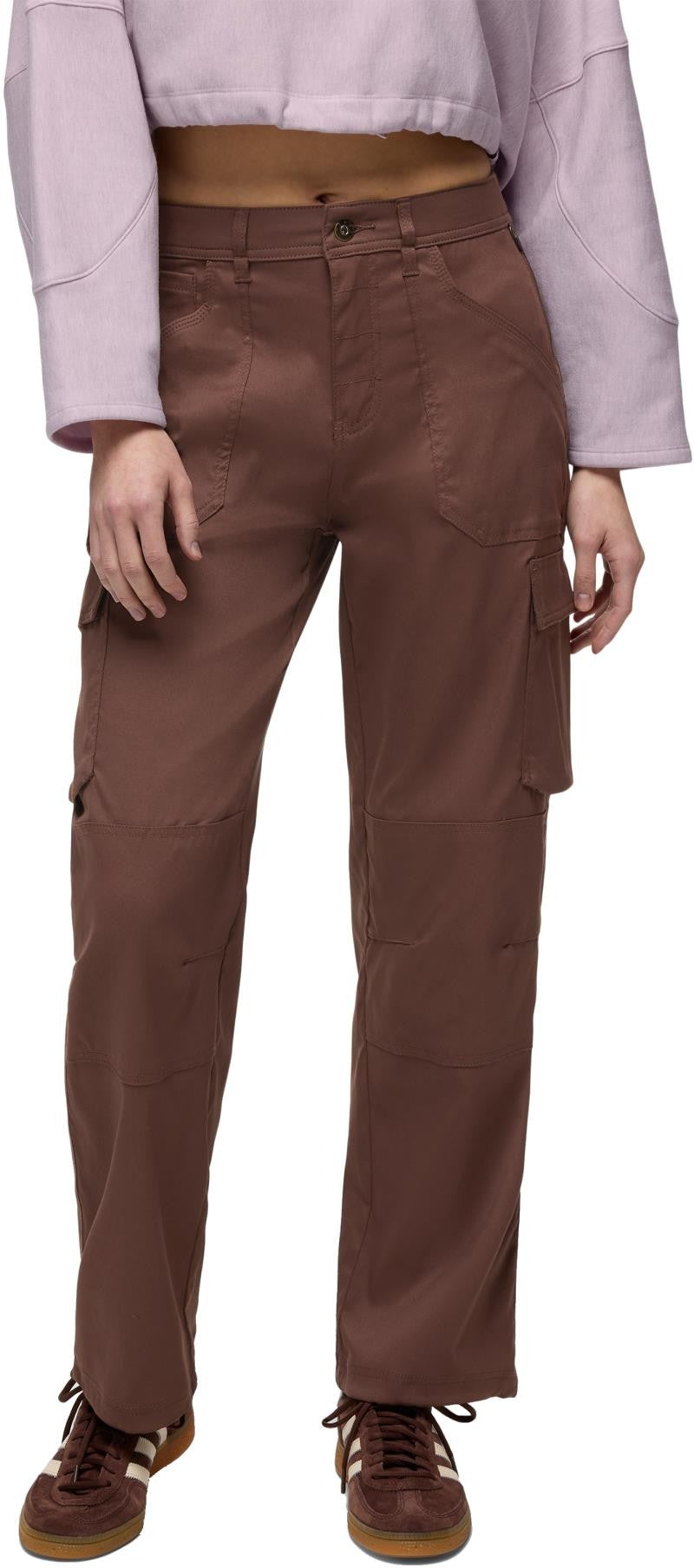 Stretch Zion Cargo Pants, 29" Inseam - Womens - mocha 1