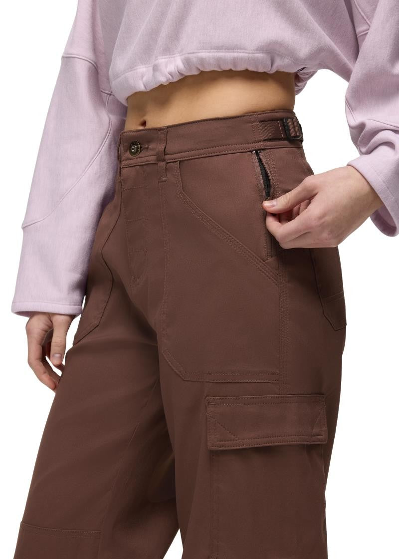 Stretch Zion Cargo Pants, 29" Inseam - Womens - mocha 1