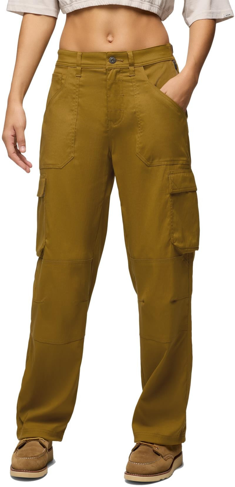 Stretch Zion Cargo Pants, 29" Inseam - Womens - retro olive 1