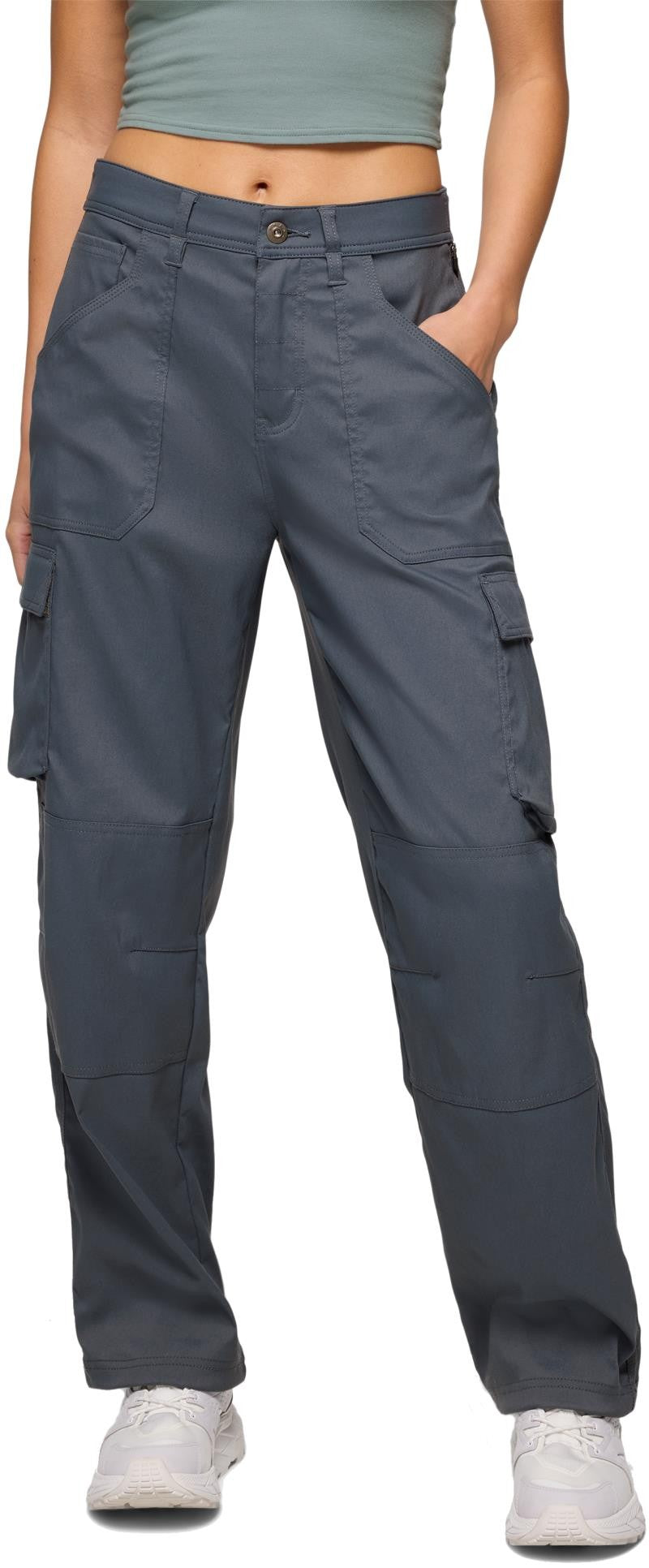 Stretch Zion Cargo Pants, 33" Inseam - Womens - thundercloud 1