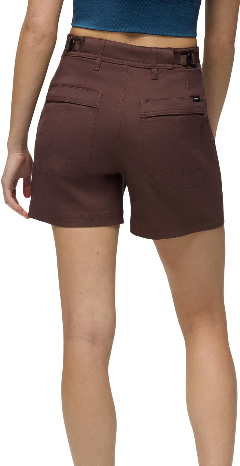 Stretch Zion Cargo Shorts, 3" Inseam - Womens - mocha 1