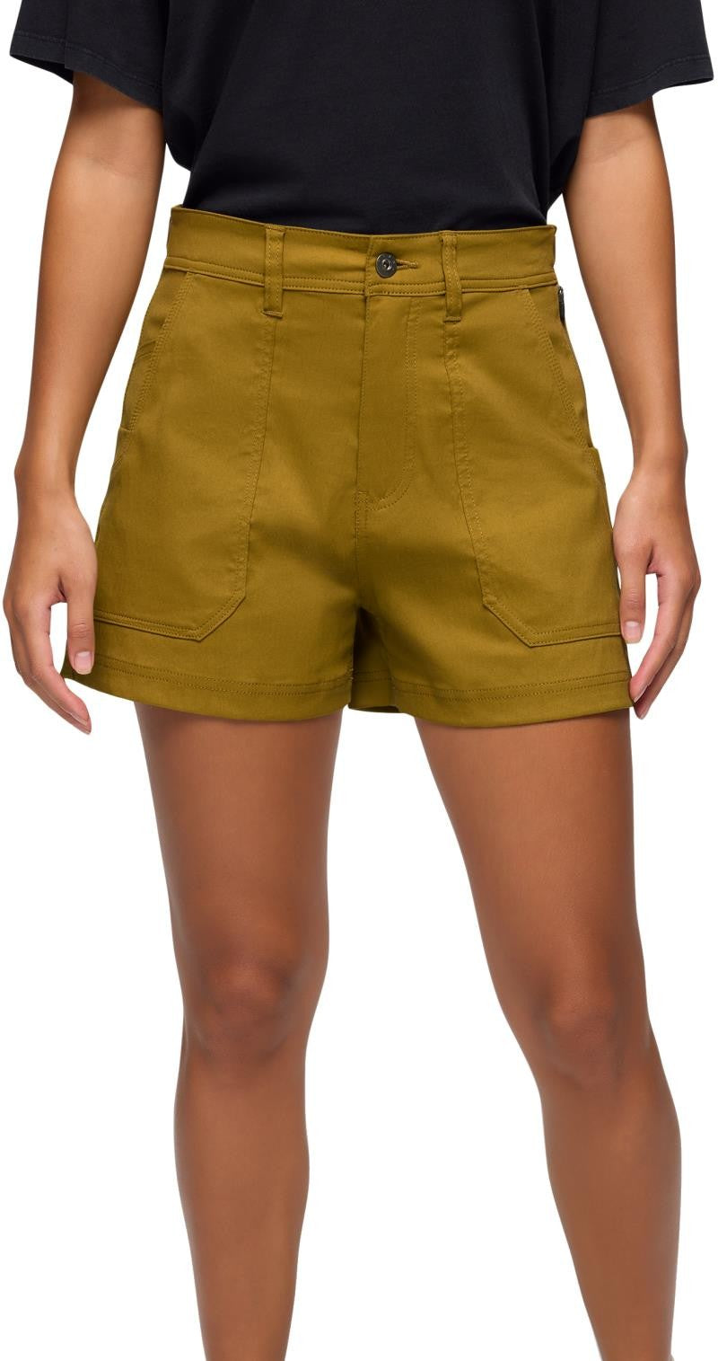 Stretch Zion Cargo Shorts, 3" Inseam - Womens - retro olive 1