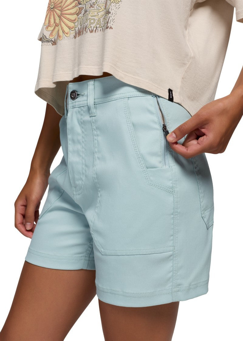 Stretch Zion Cargo Shorts, 3" Inseam - Womens - saltwater 1