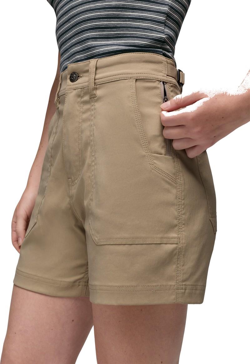 Stretch Zion Cargo Shorts, 3" Inseam - Womens - sandbar 1