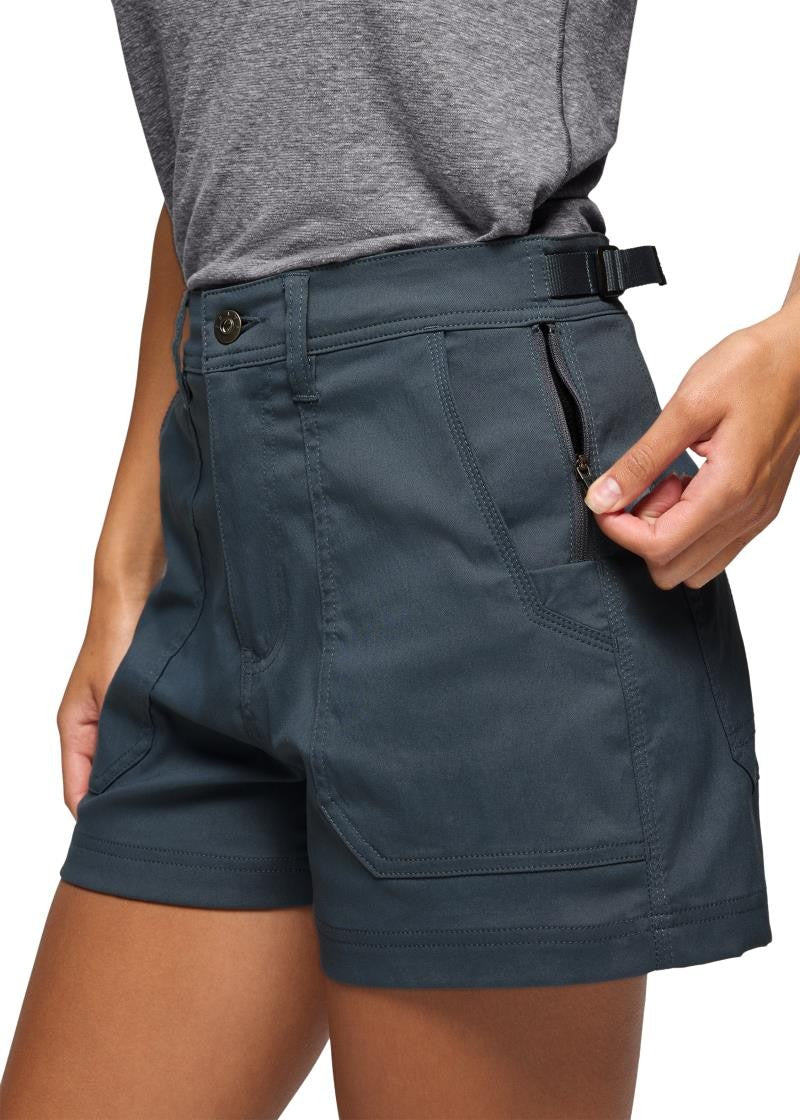 Stretch Zion Cargo Shorts, 3" Inseam - Womens - thundercloud 1
