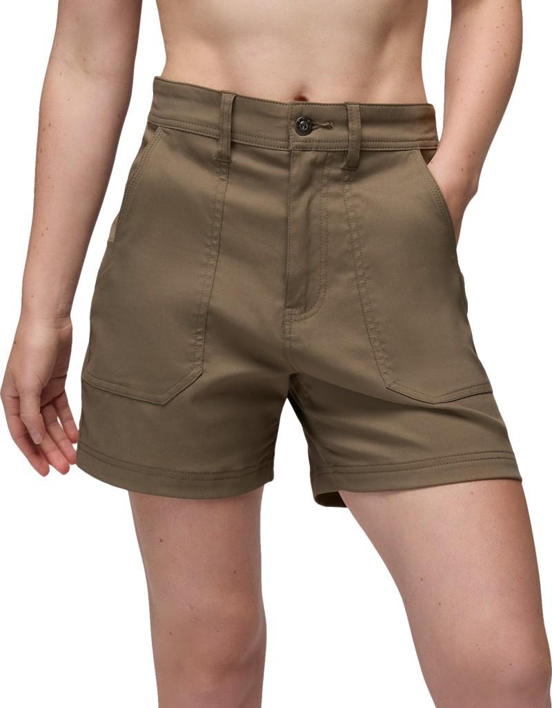 Stretch Zion Cargo Shorts, 5" Inseam - Womens - mud 1