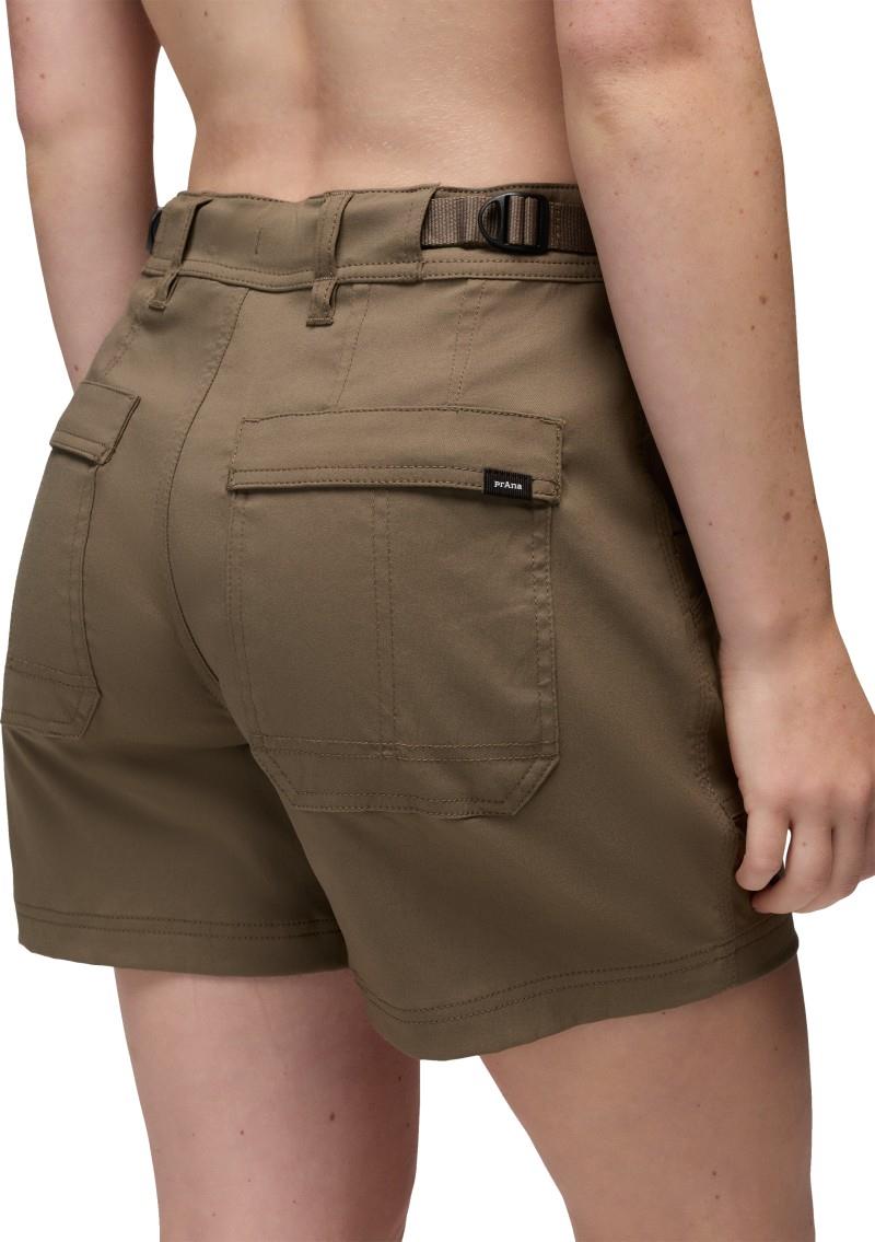 Stretch Zion Cargo Shorts, 5" Inseam - Womens - mud 1