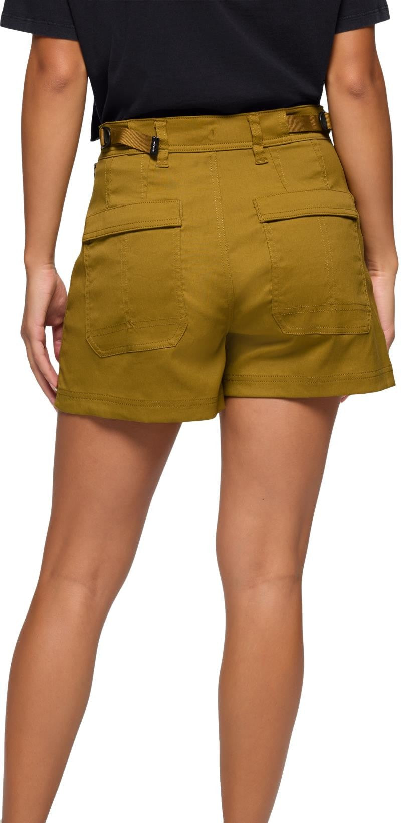 Stretch Zion Cargo Shorts, 5" Inseam - Womens - retro olive 1