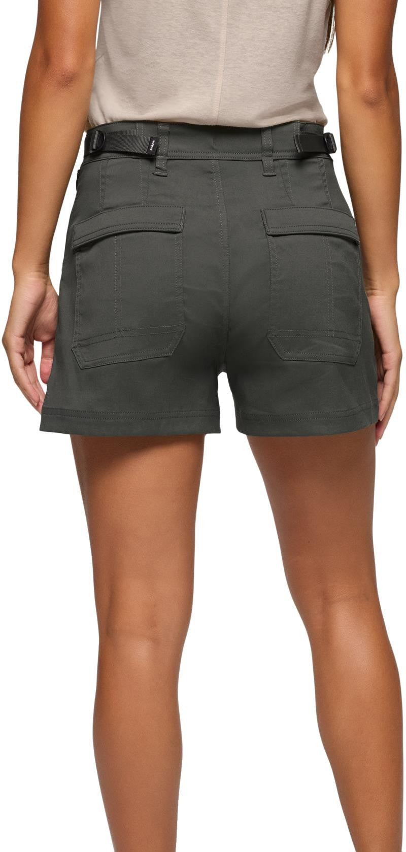 Stretch Zion Cargo Shorts, 5" Inseam - Womens - spruce 1