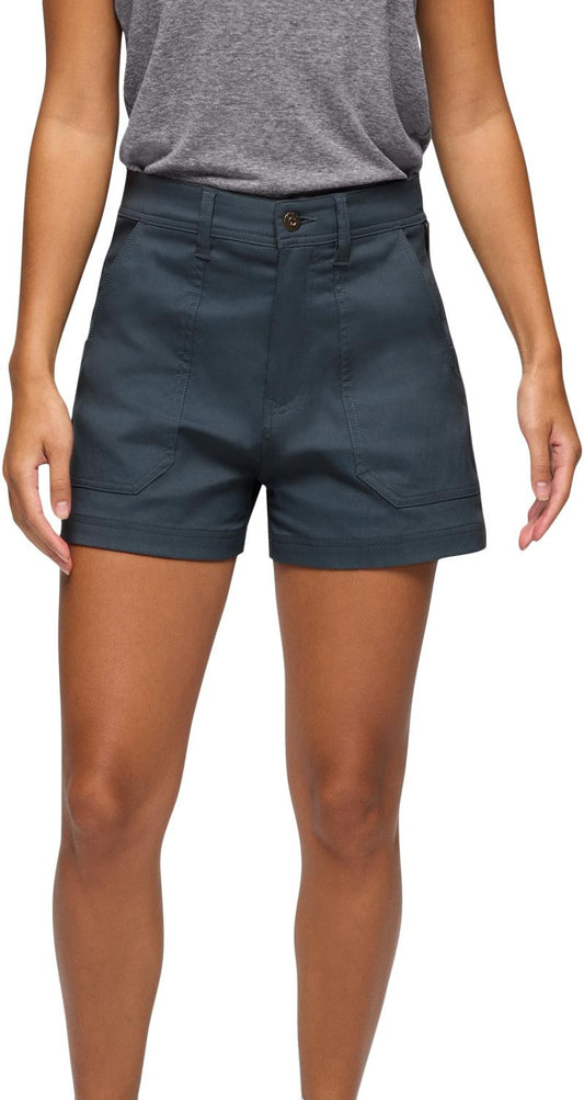 Stretch Zion Cargo Shorts, 5" Inseam - Womens - thundercloud 1