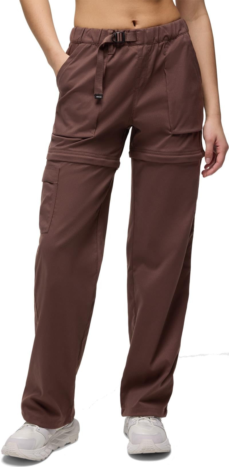 Stretch Zion Convertible Pants, Reg - Womens - mocha 1