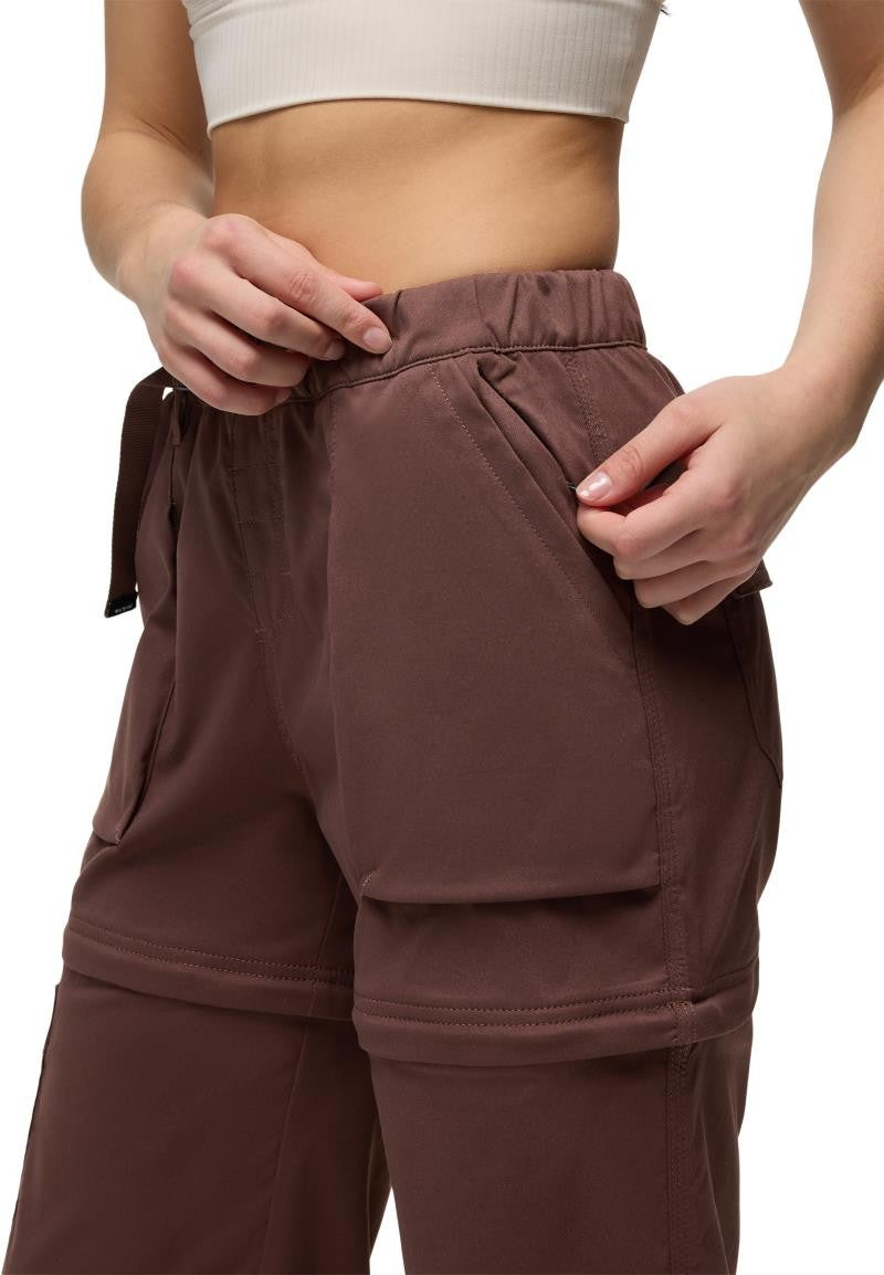 Stretch Zion Convertible Pants, Reg - Womens - mocha 1