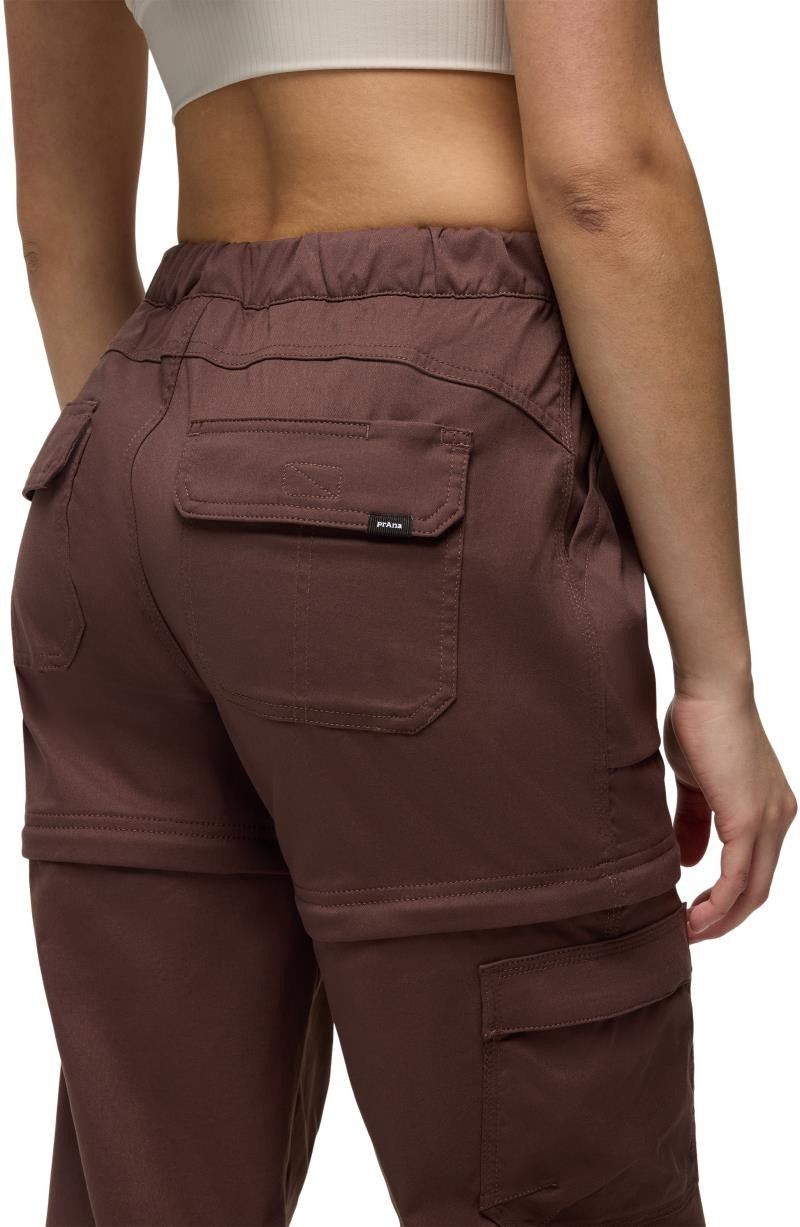 Stretch Zion Convertible Pants, Reg - Womens - mocha 1