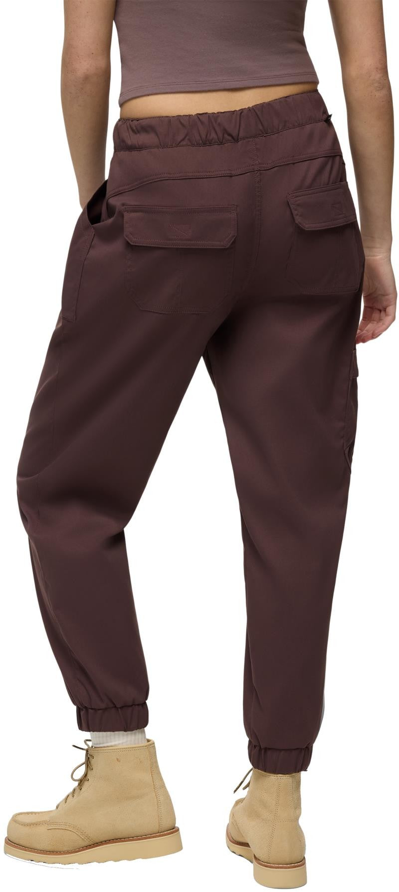 Stretch Zion E-Waist Joggers - Womens - mocha 1