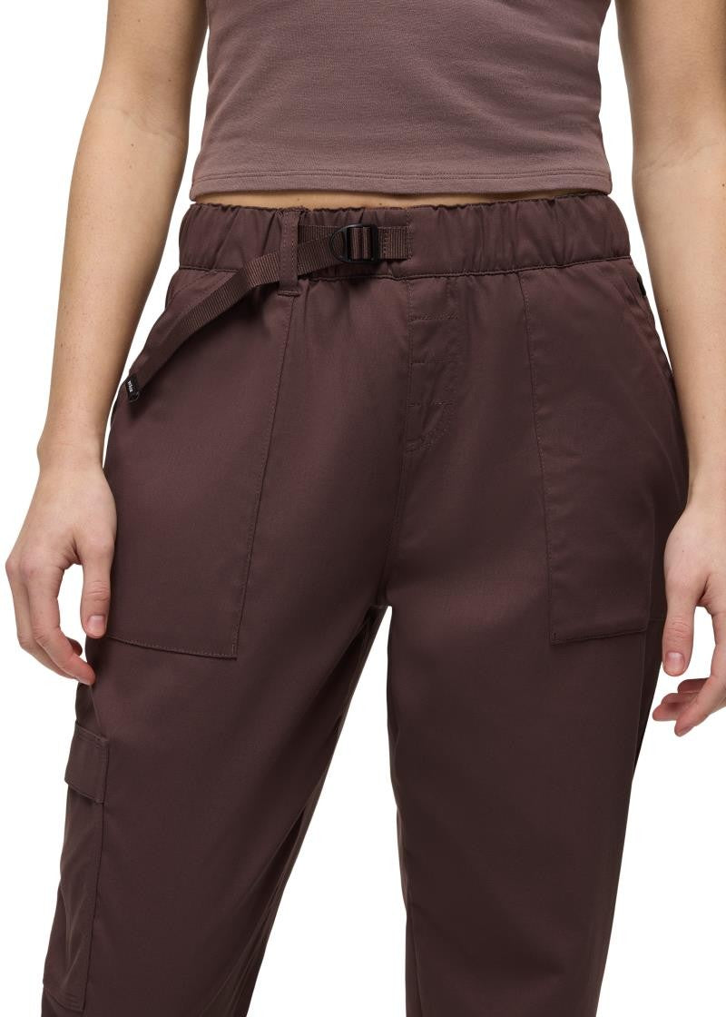 Stretch Zion E-Waist Joggers - Womens - mocha 1