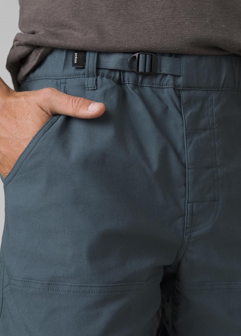 Stretch Zion E-Waist Shorts II, 10" Inseam - Mens - Grey Blue 6