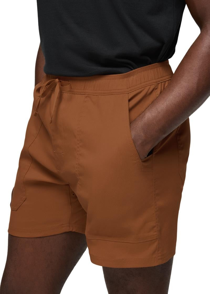 Stretch Zion Field Shorts, 6" Inseam - Mens - tawny 1