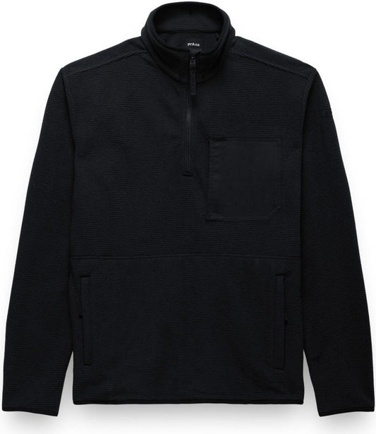 Stretch Zion Fleece 1/4 Zip - Mens - black 1