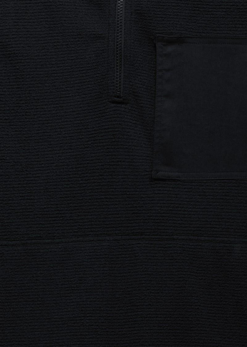 Stretch Zion Fleece 1/4 Zip - Mens - black 1