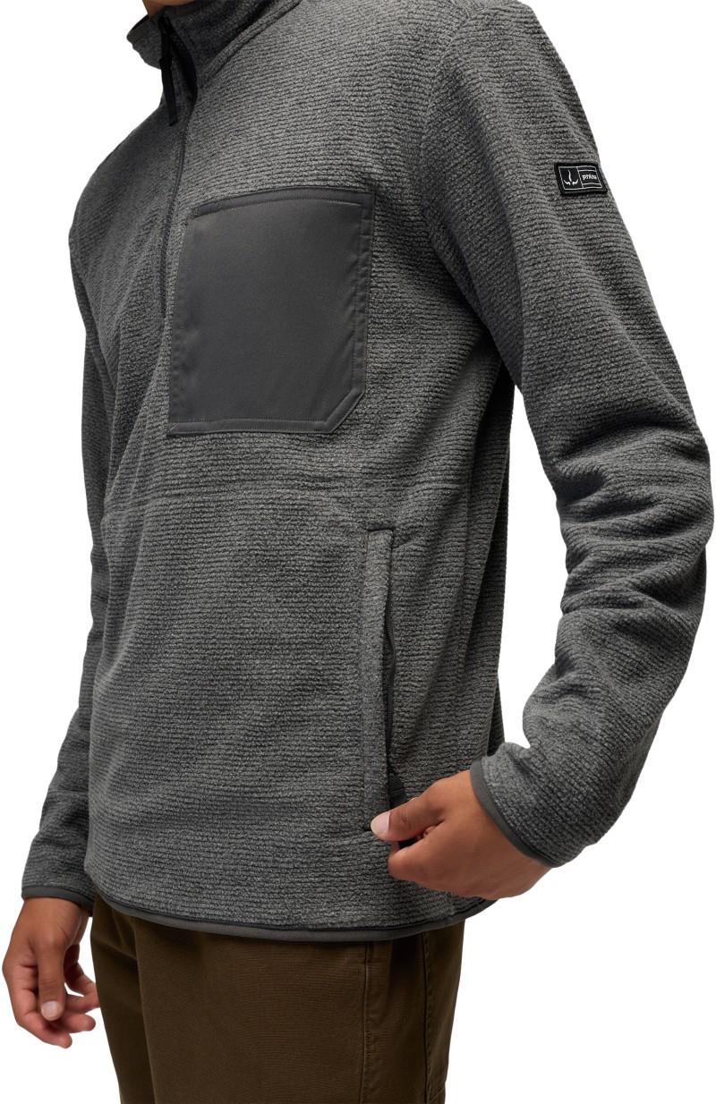 Stretch Zion Fleece 1/4 Zip - Mens - shadow heather 1