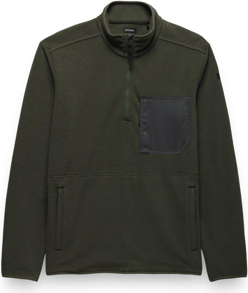 Stretch Zion Fleece 1/4 Zip - Mens - spruce 1