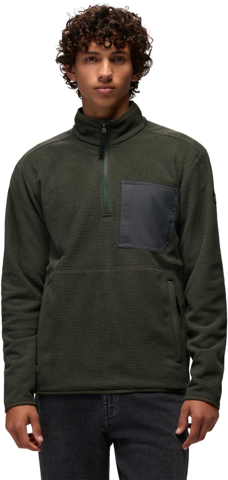 Stretch Zion Fleece 1/4 Zip - Mens - spruce 1